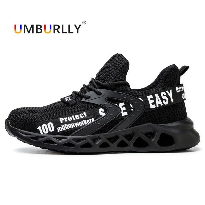 Safety Shoes Mens Work Shoes Steel Toe Cap Lightweight Walking Protective Shoes 311
