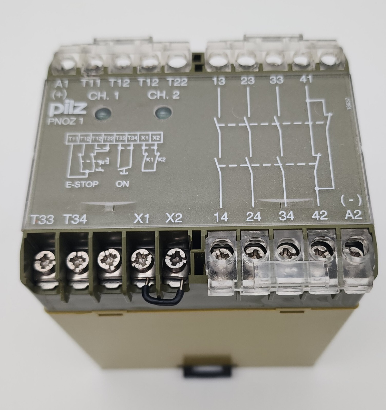 PILZ 475695 PNOZ 1 24VDC 3S 1O Safety Relay *NDA AVAILABLE*