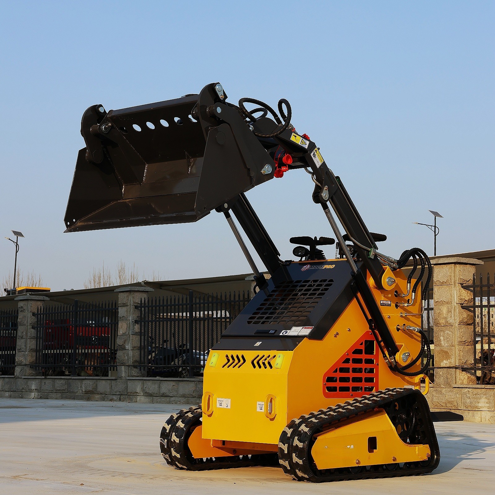 23HP Skid Steer Loader Gas Engine Loaders USA Free Shipping EPA