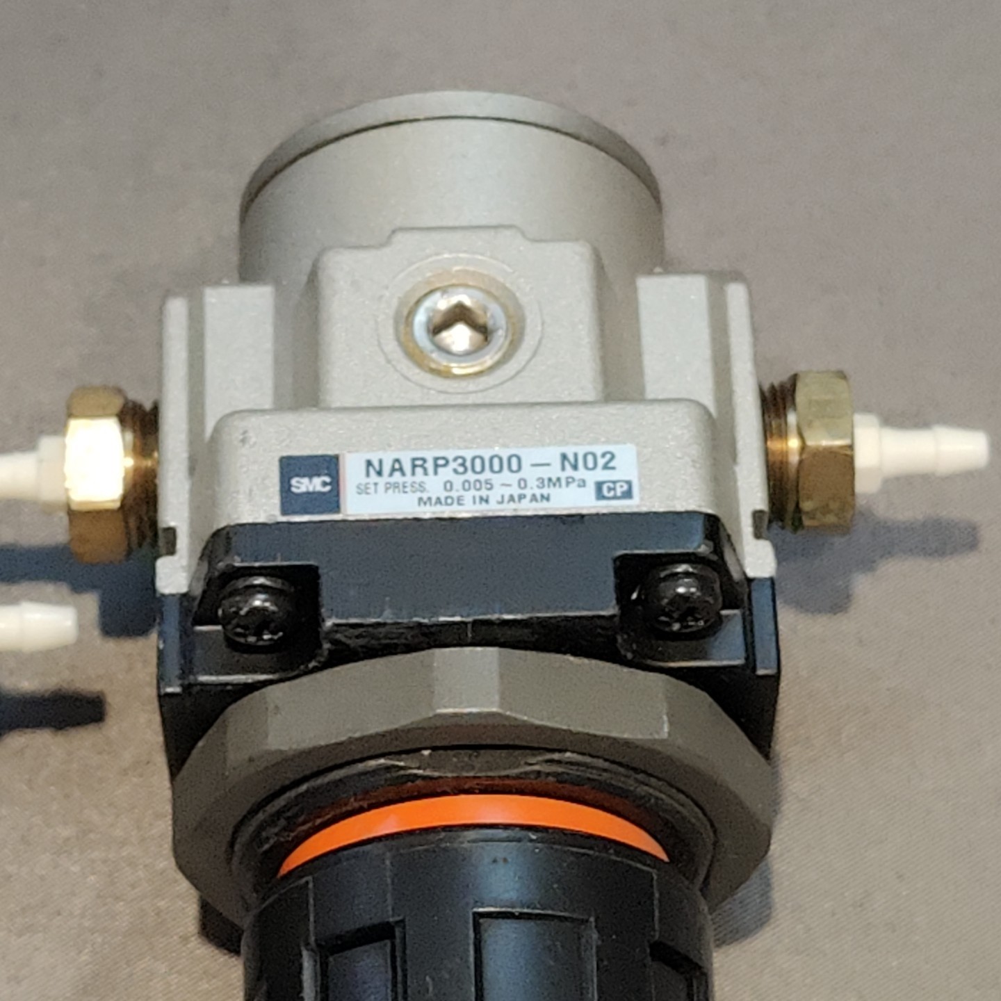 2pc SMC NARP3000-N02 Precision Regulator, 0.005-0.3 MPa Set Pressure, 1/4″ NPT