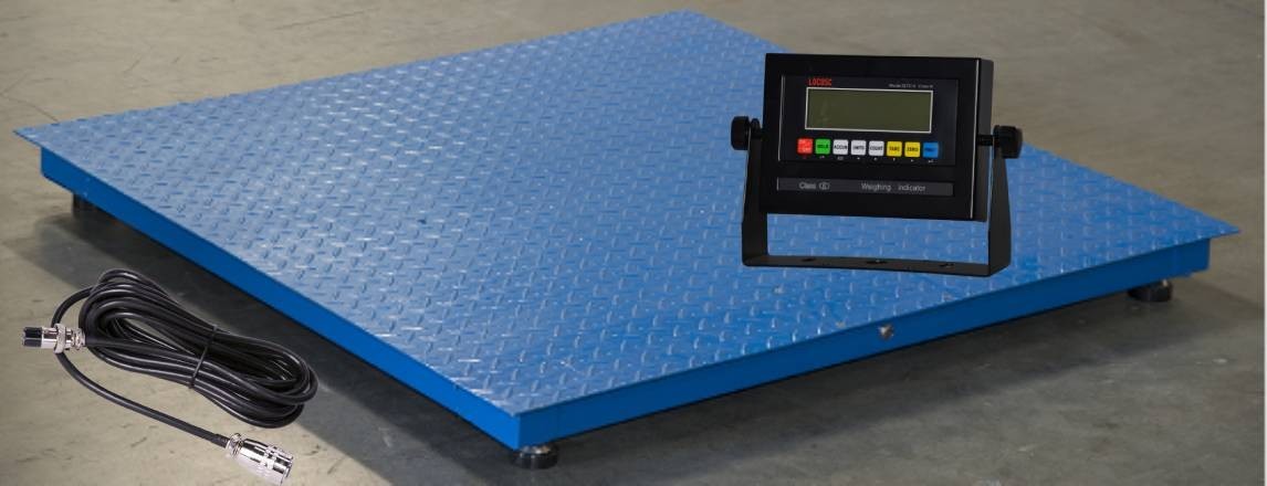 New 5 Year Warranty 2500lb 48″x60″ Floor Scale Warehouse NTEP Legal 4 Trade