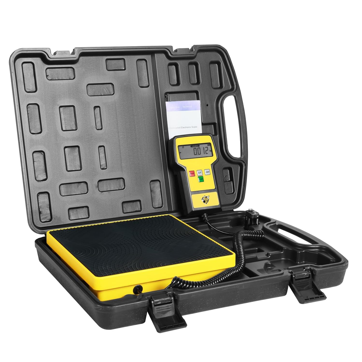 220 LBS HVAC Freon Scale High Precision Charging Refrigerant Scale Weight Scale