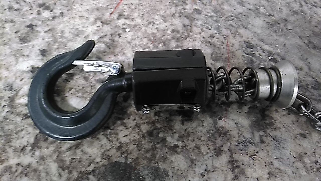 Dayton 452R54B 500 Lb Load Cap 20 Ft Hoist Lift 0.32 HP 115/230V Chain Hoist