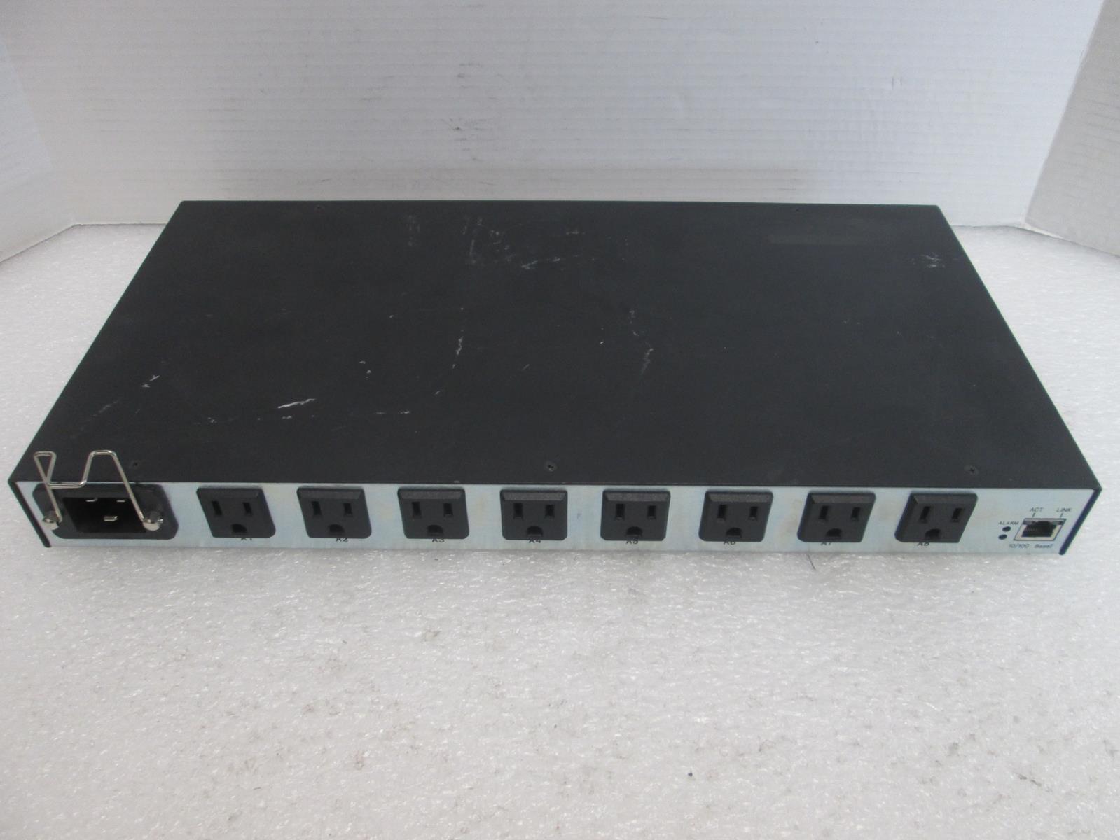 WTI NPS-8HS20-1 NETWORK POWER SWITCH NPS-8 RESET TO FACTORY DEFAULT