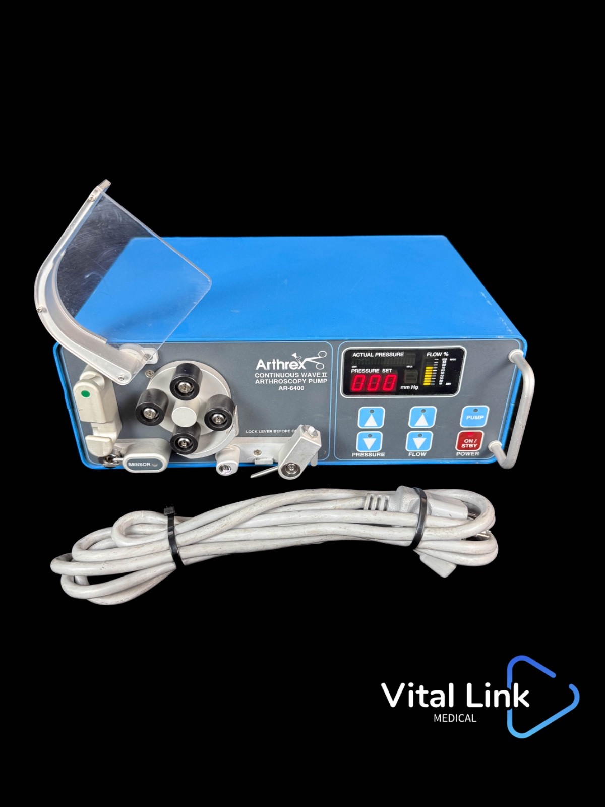 Arthrex Continuous Wave II Arthroscopy Pump Ref AR-6400 DOM 11/2003