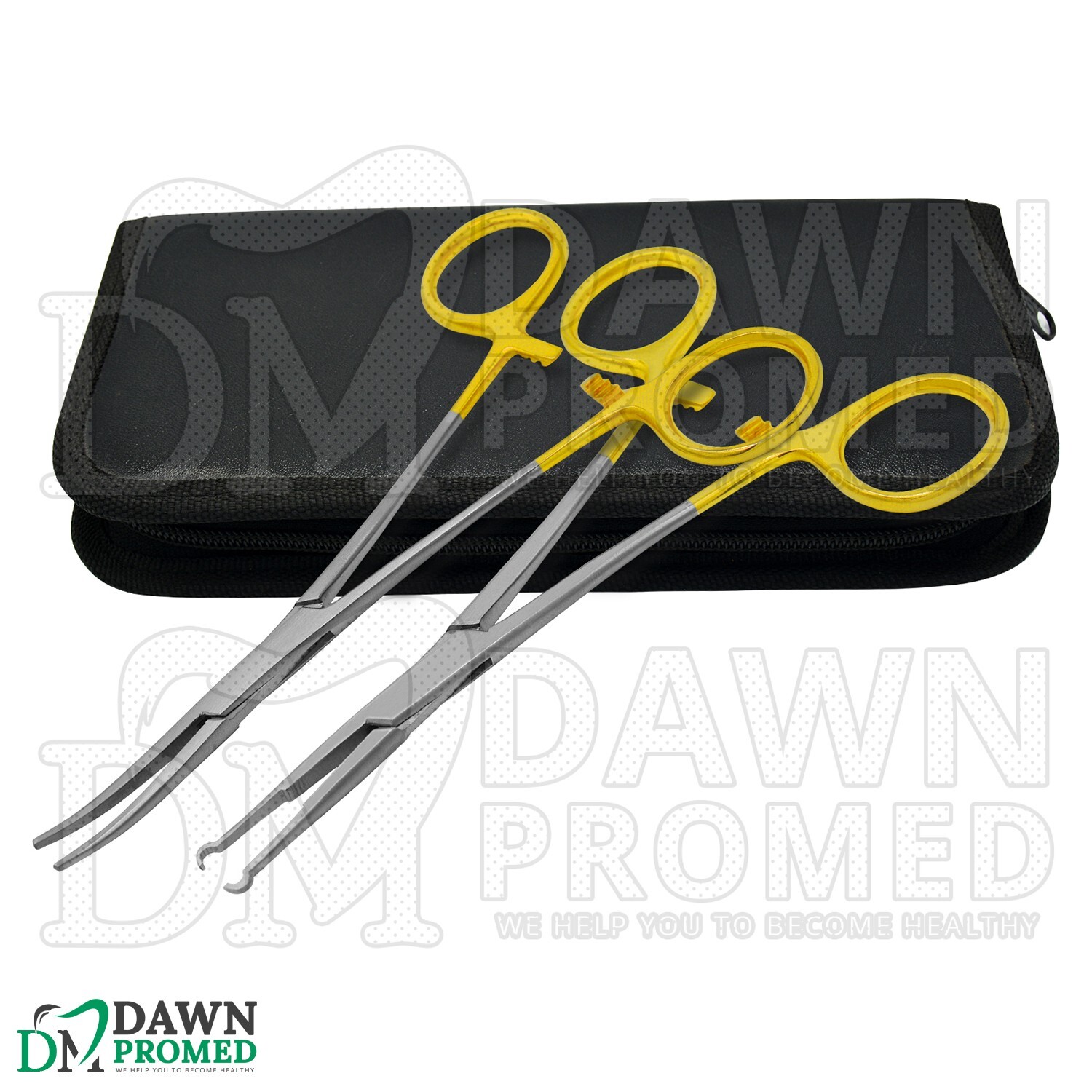 2 Pcs Sutureless Vasectomy Surgery Set W/Free Case Surgical Instrument German Gr
