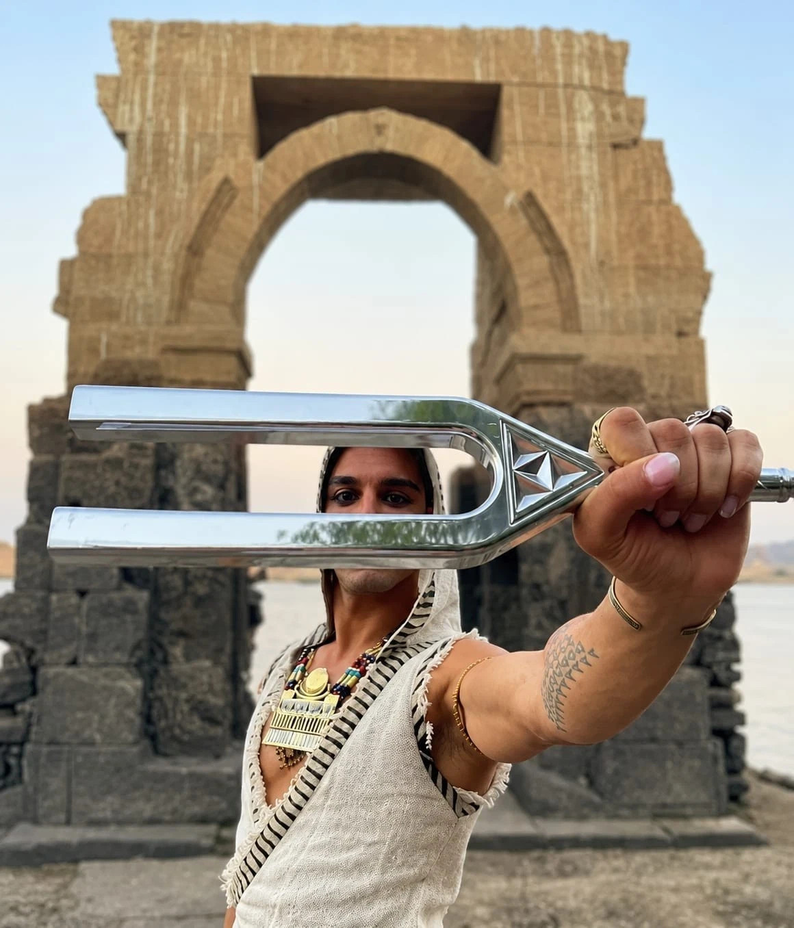 Giant 378Hz Tuning Fork – Sound Healing Frequency Instrument | Reiki, Yoga & Med