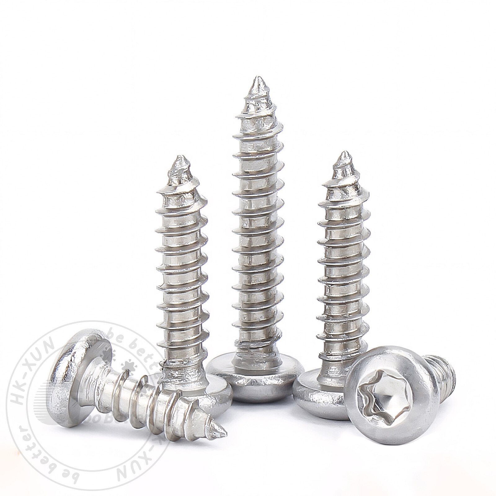 No.8 No.10 No.12 A2 STAINLESS STEEL TORX PAN HEAD SELF TAPPING SCREWS TAPPERS