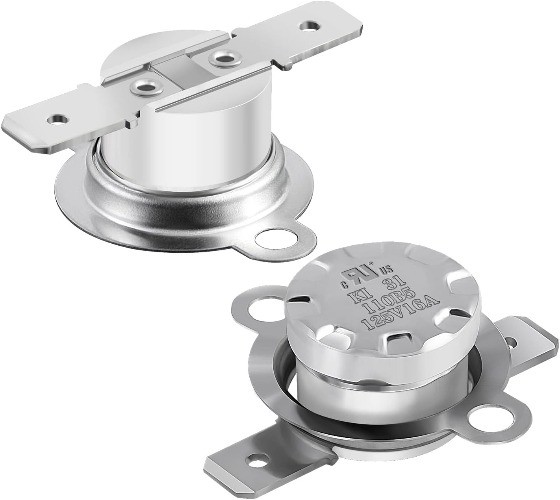 UL CUL KSD301 125 Volt 16 Amp 110°C 230°F Off 90°C 194°F ON Size: 110°C/230°F