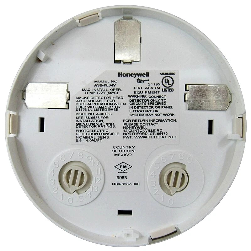 Gamewell FCI ASD-PL3-IV Intelligent Photoelectric Smoke Sensor