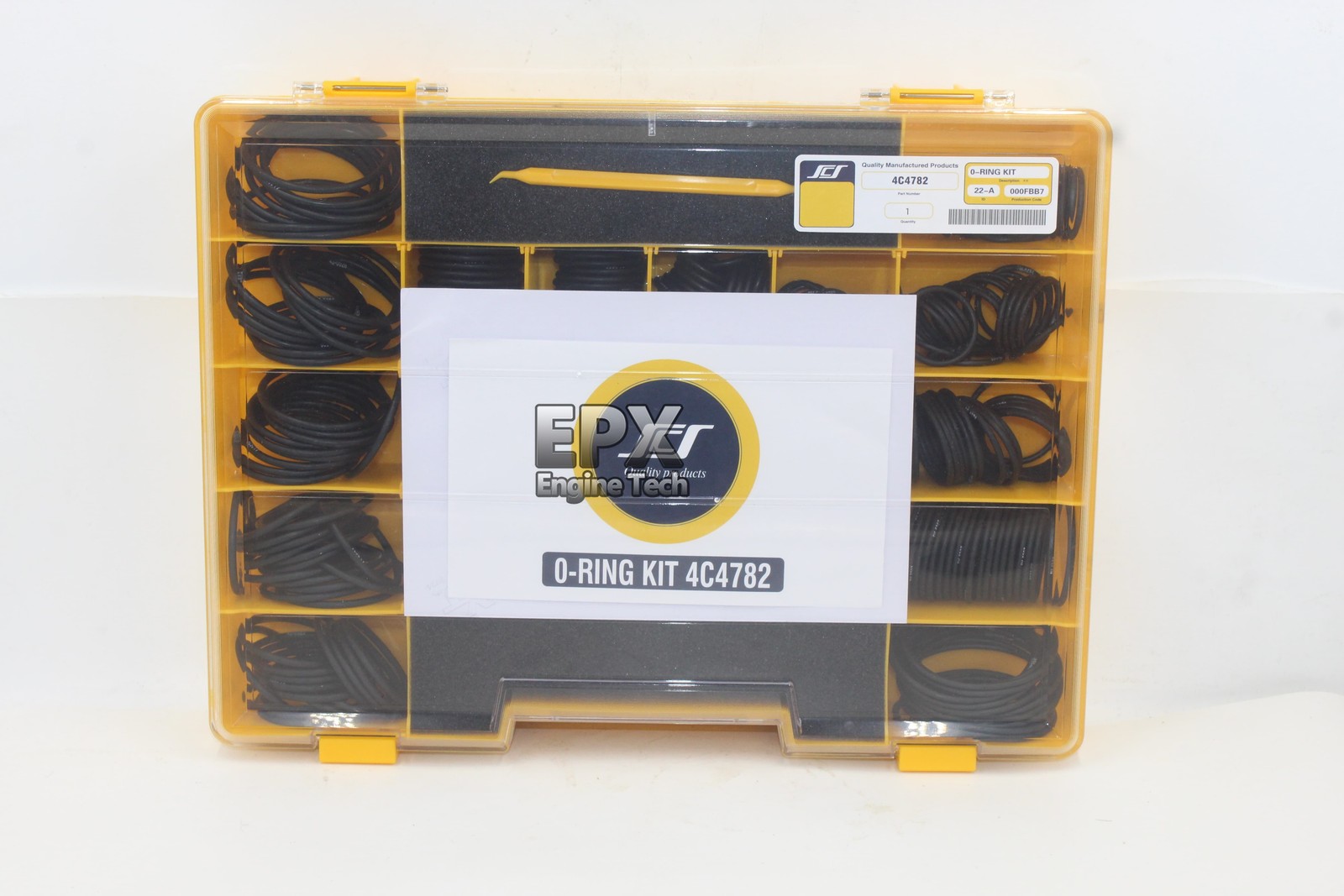 4C-4782 4C4782 580PCS O-Ring Nitrile Kit Box For Caterpillar Excavator