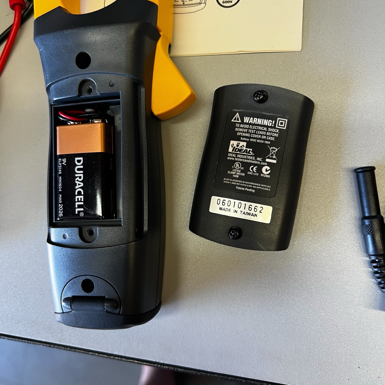 Ideal 61-766 660 Amp 750 VAC 1000 VDC TightSight™ TrueRMS Continuity Clamp Meter
