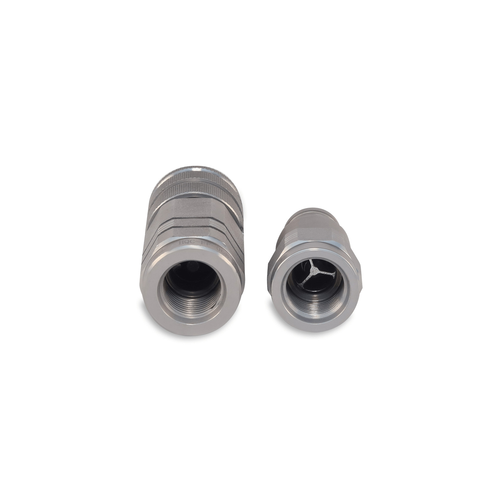 3/8″ Flat Face Hydraulic Quick Couplers Set – 1/2″ SAE Thread
