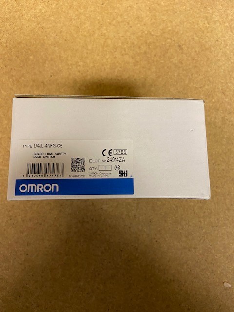 Omron Electromagnetic Lock/Safety Door Switch D4JL-4NFG-C5-New in Box