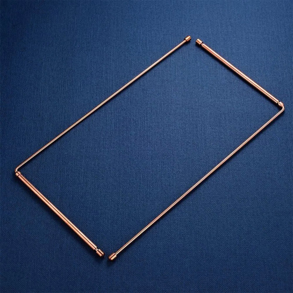 99 9% Copper Metal Detector Rods for Water and Treasure Locating Set of for 2