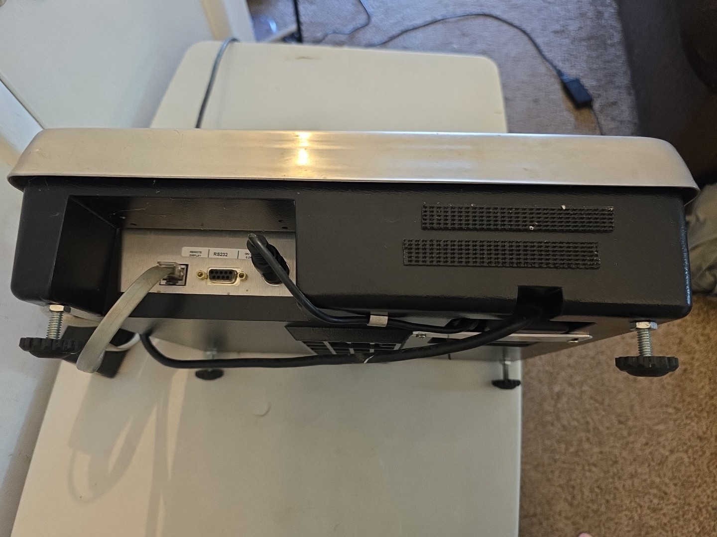 Weigh-Tronix 6710-15 15 Kg 30 Lbs Bench Computer Scale Avery Berkey & Display
