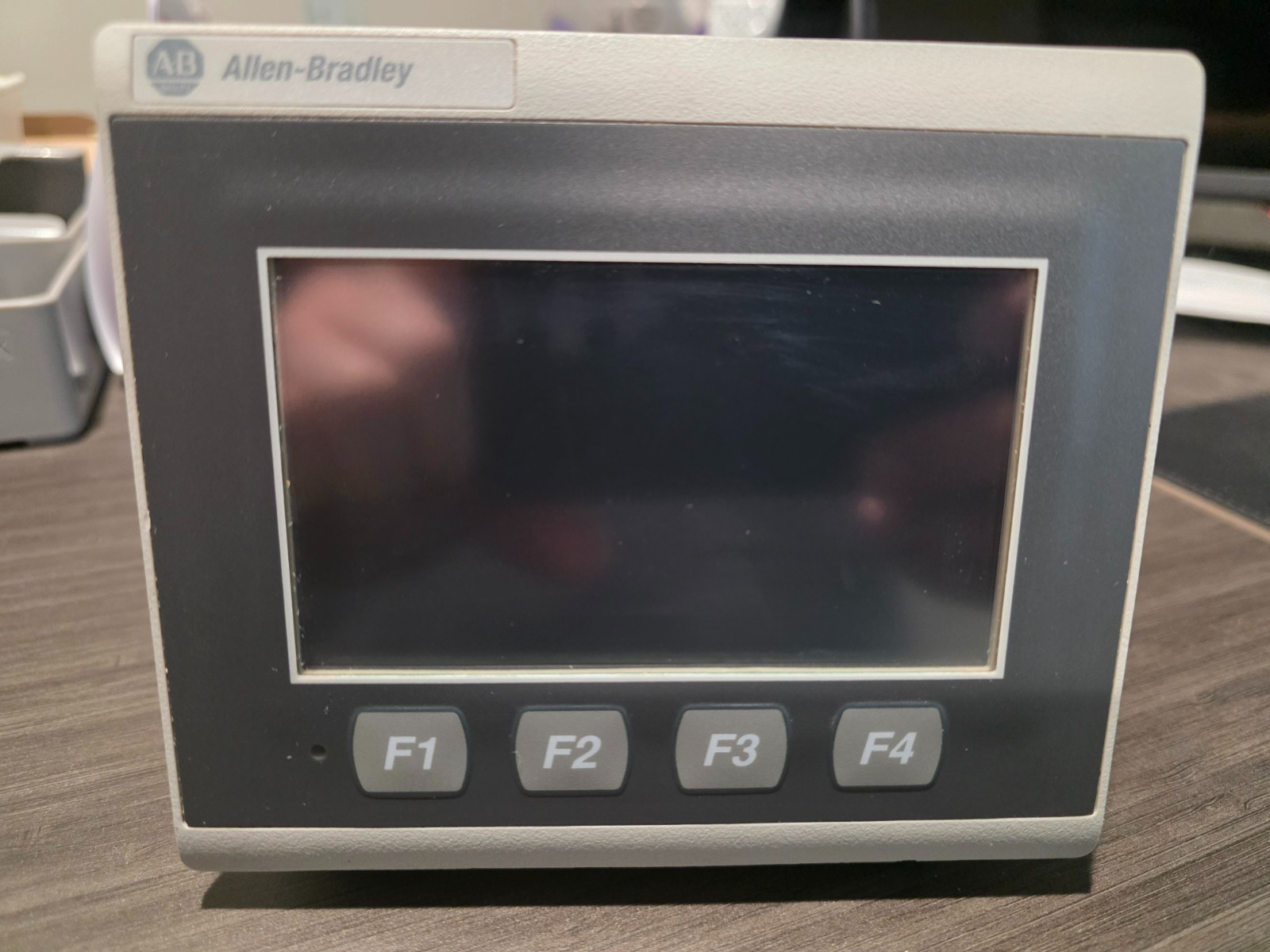 Allen Bradley 2711R-T4T HMI w/Allen Bradley 1763-NC01 Micro Logix Cable