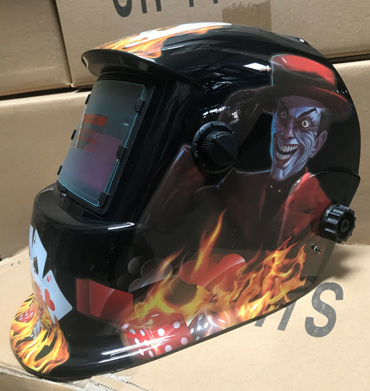 PKRD Solar Certified ANSI CE Welding/Grinding Helmet Hood Mask $$@@