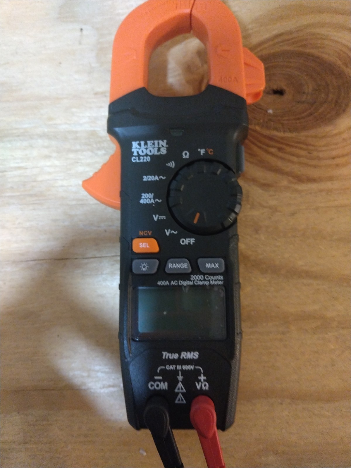 Klein Tools CL220 Auto-Ranging Digital Clamp Meter (CL220)