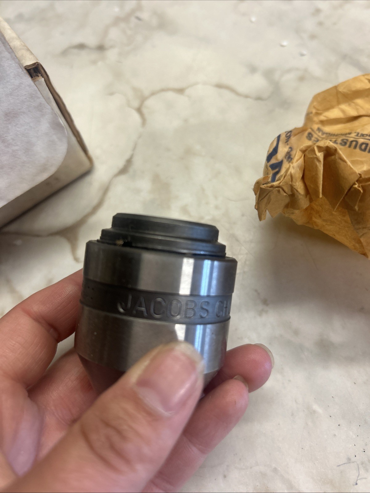 Jacobs Chuck No. 64-J9 Chuck for Drills 1/2″ Drive, 1/8″ to 1/2″ Cap.
