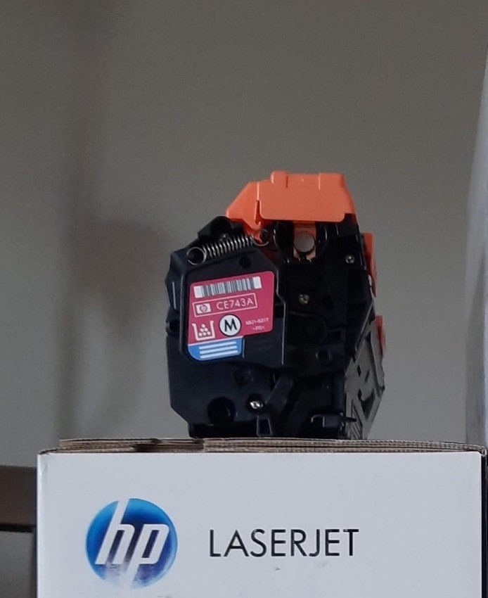 HP 307A Magenta Toner Cartridge | Works Color Laserjet Professional CP5225 Serie