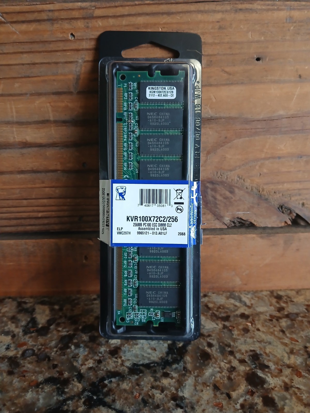 KVR100X72C2/256 KINGSTON