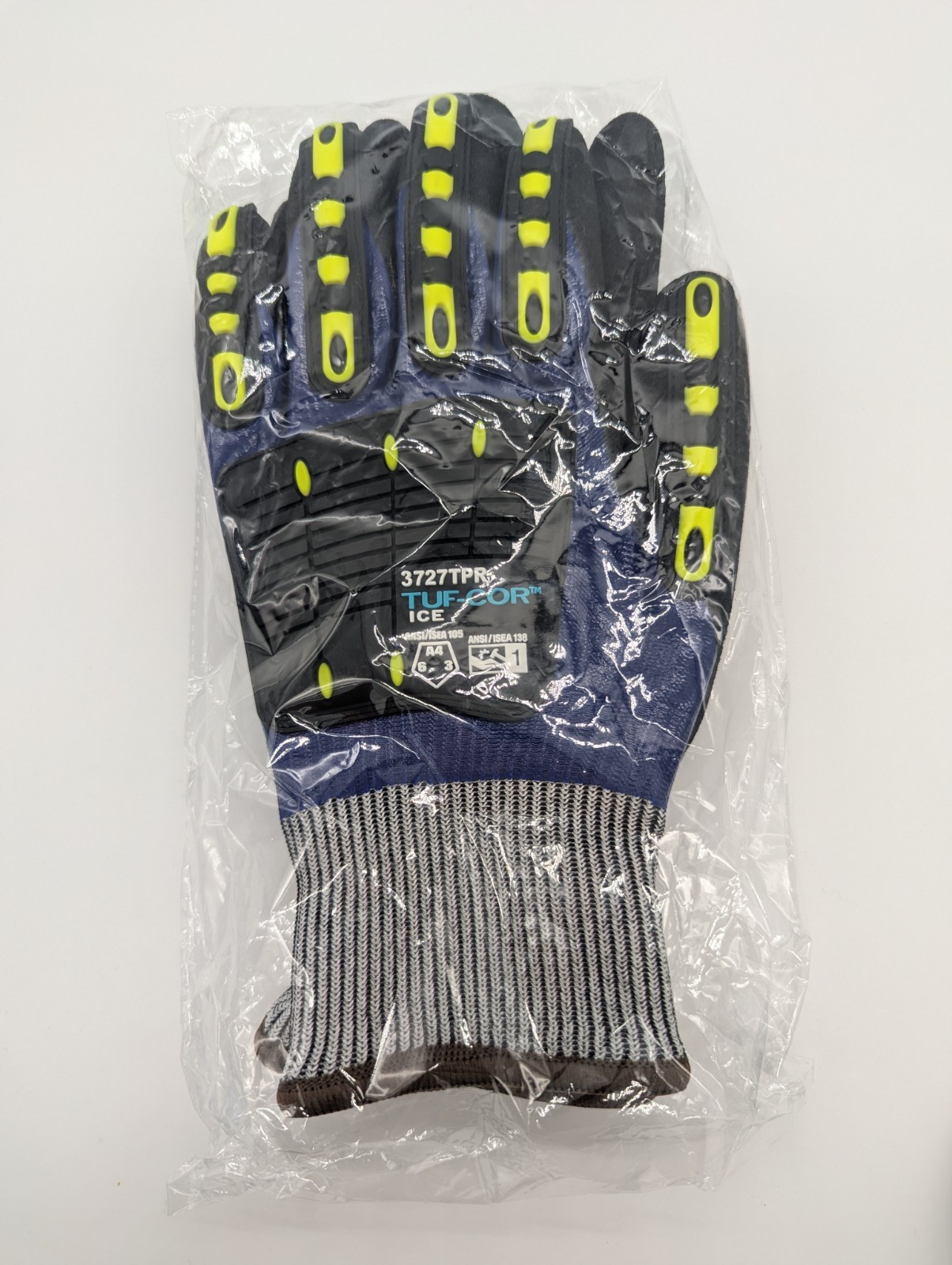 Cordova TUF-COR Impact Gloves Sz. L Cut Resistant Safety Work Heavy Duty 13ga.