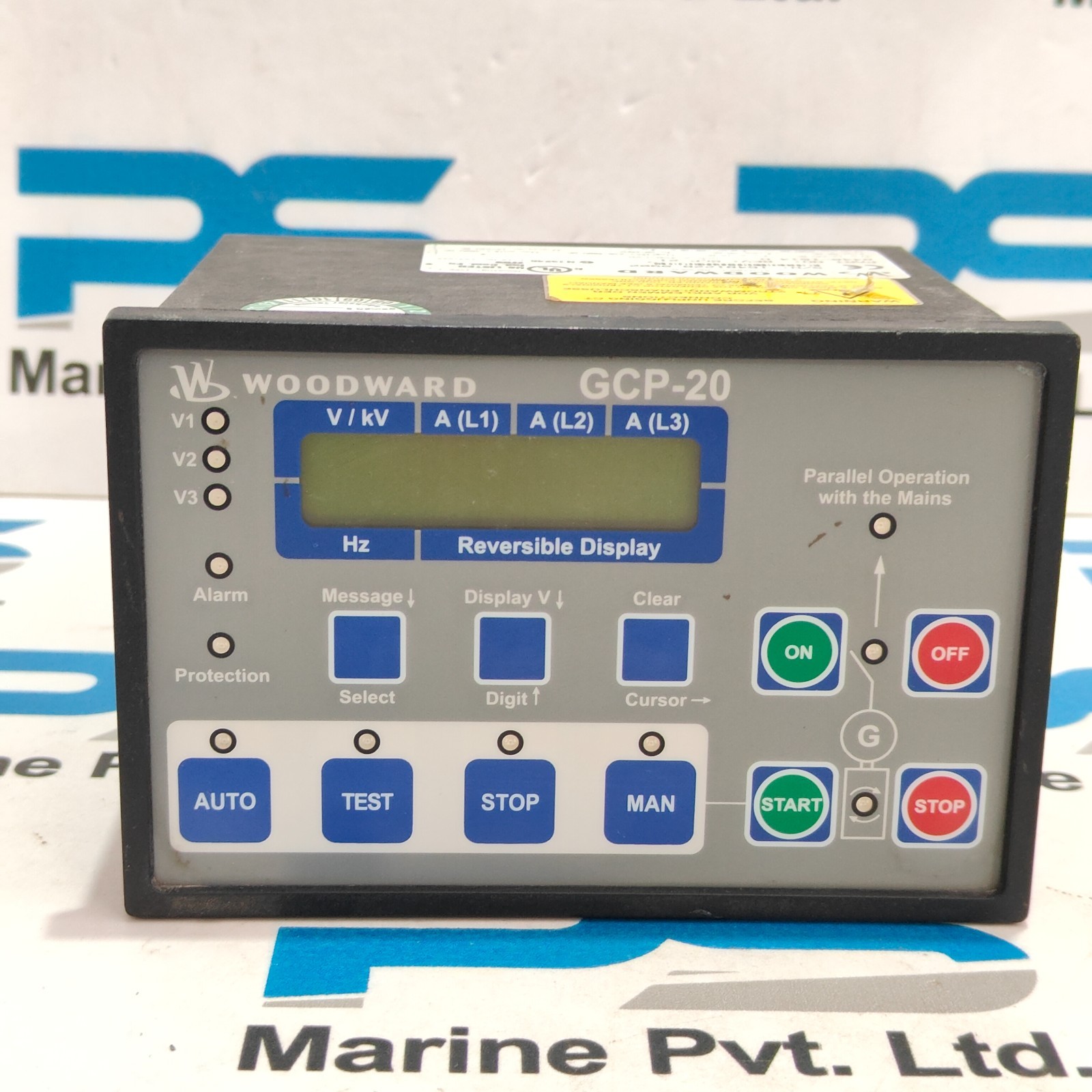 WOODWARD GCP-20 8440-1014 GENSET CONTROL GCP-21 45B/LSB GENERATOR PROTECTION
