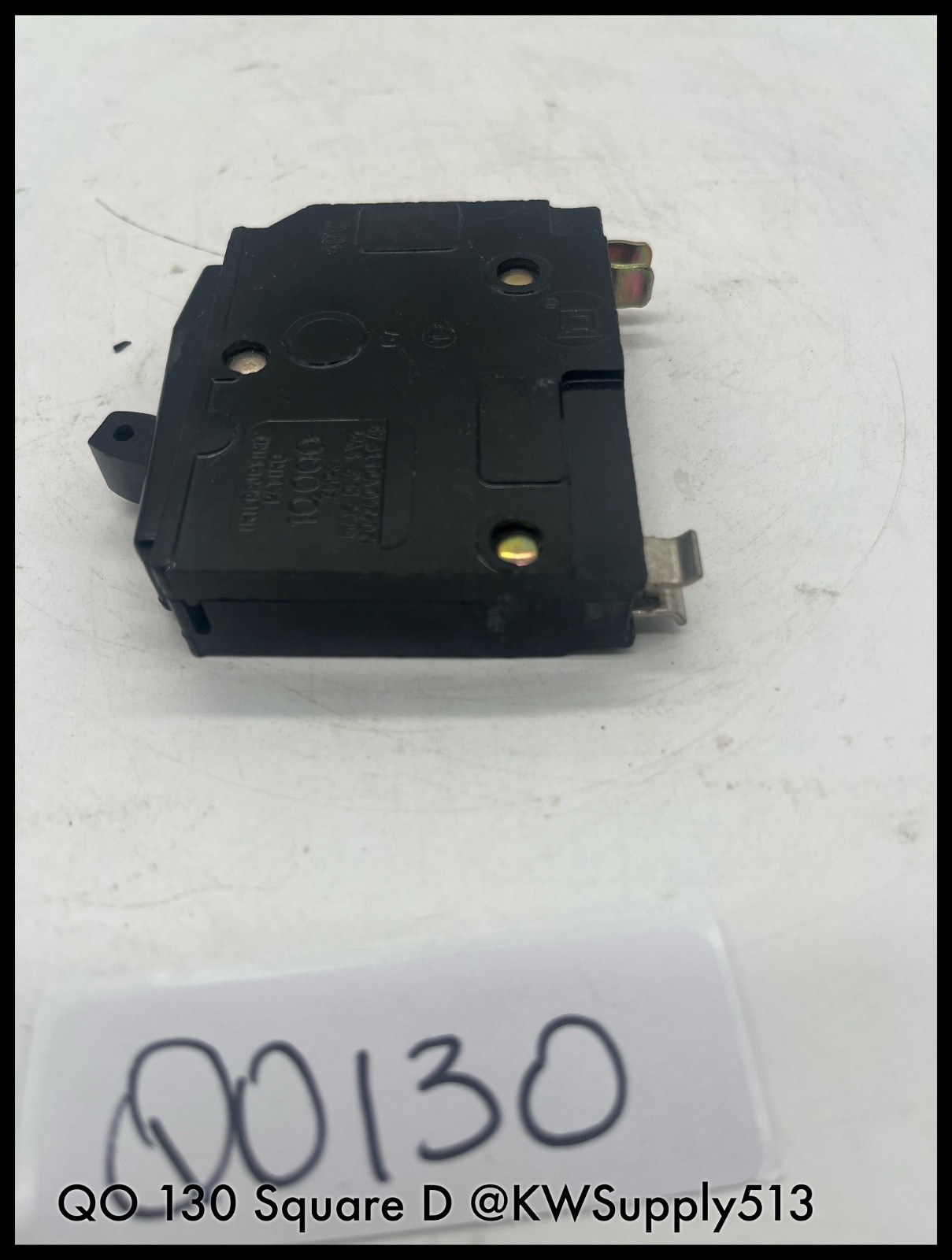 QO130~Square D QO130 30A 1P 120V 10KA Mini Circuit Breaker -Used