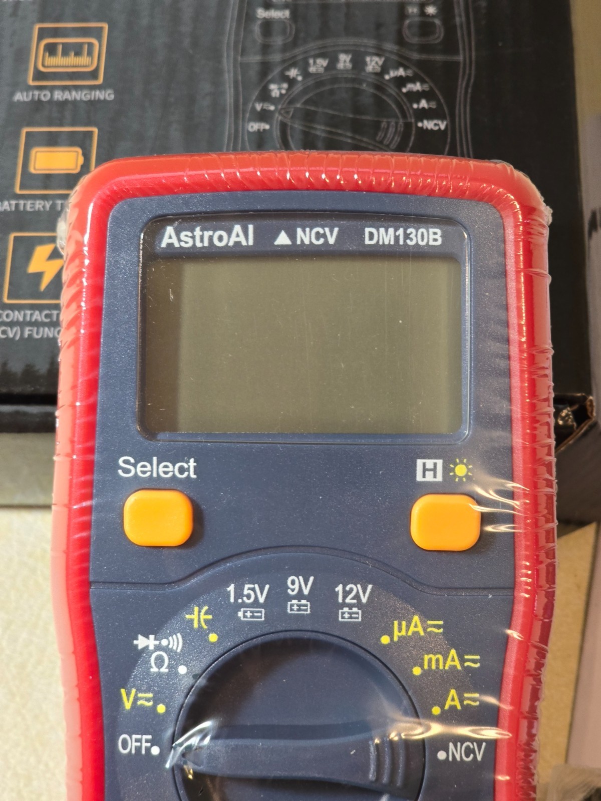 Digital Multimeter AstroAI Model DM130B