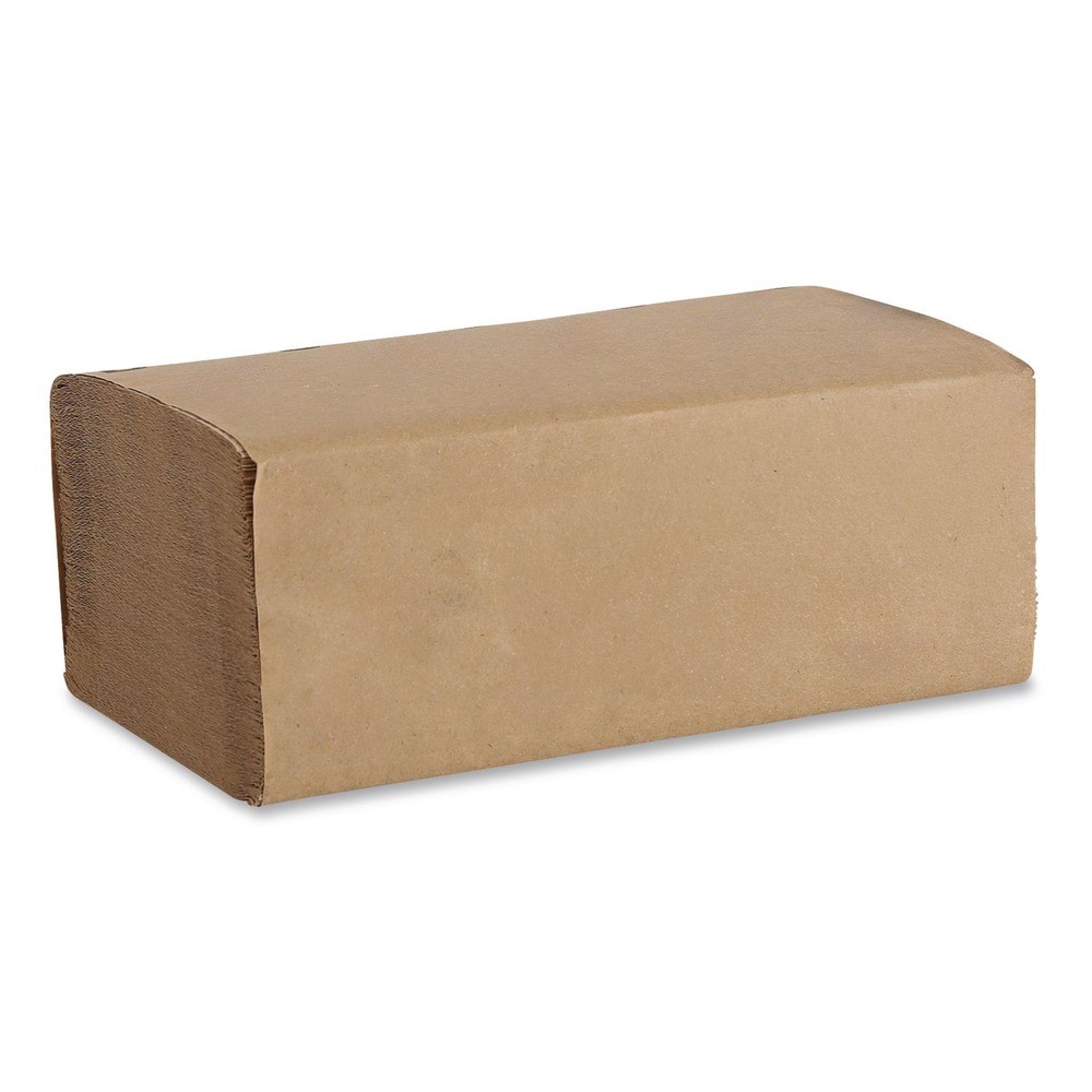Boardwalk SF4000K 9″ x 9.5″ 1-Ply Folded Paper Towels – Kraft (16/CT) New