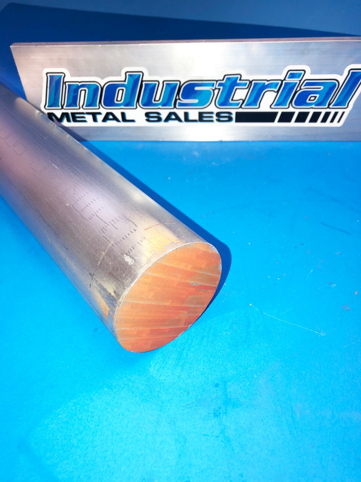 2-1/4″ Dia x 6″-Long 6061 T6511 Aluminum Round Bar– 2-1/4″ LATHE STOCK