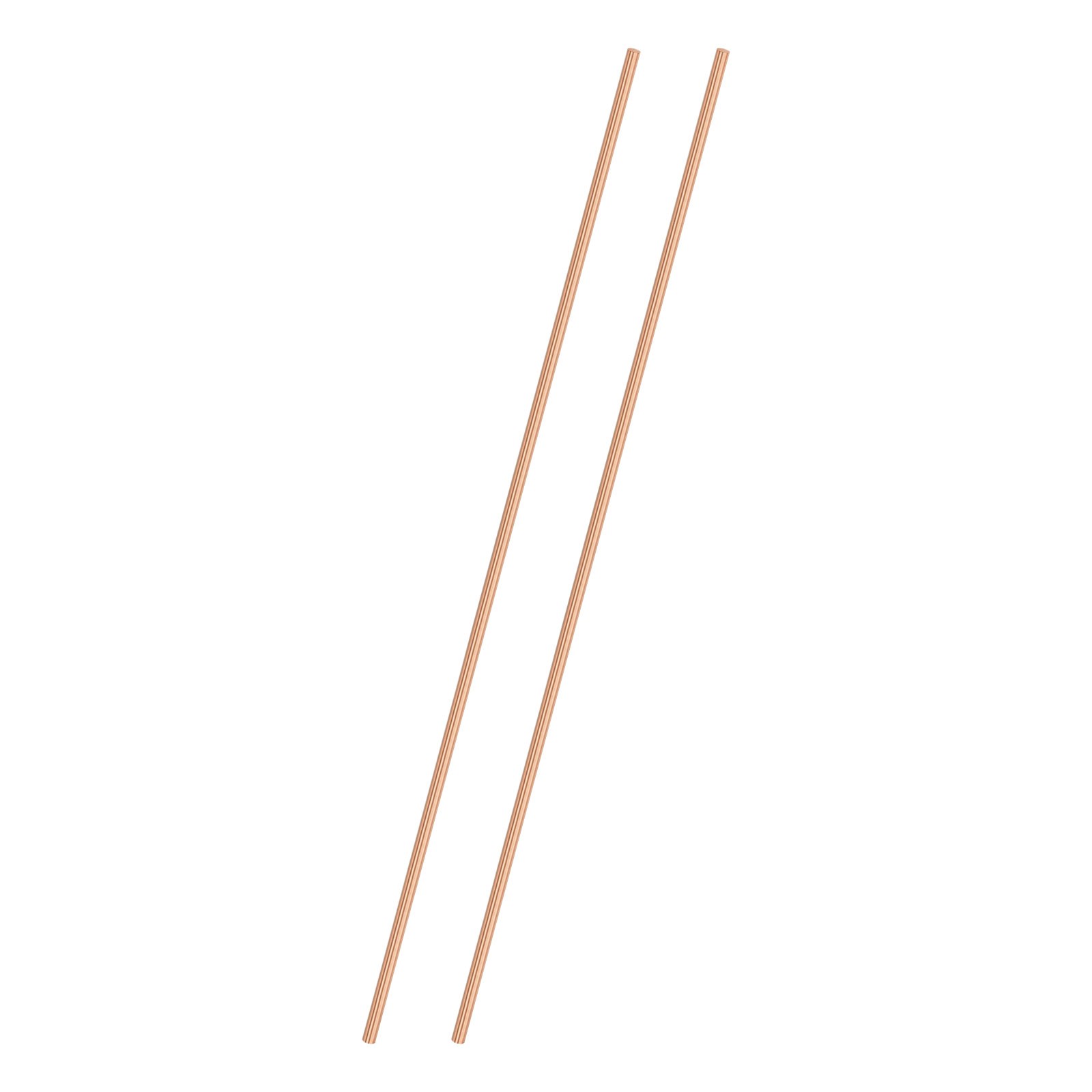 2-Pack Copper Round Rod 4mm x 300mm T2 Copper Stock