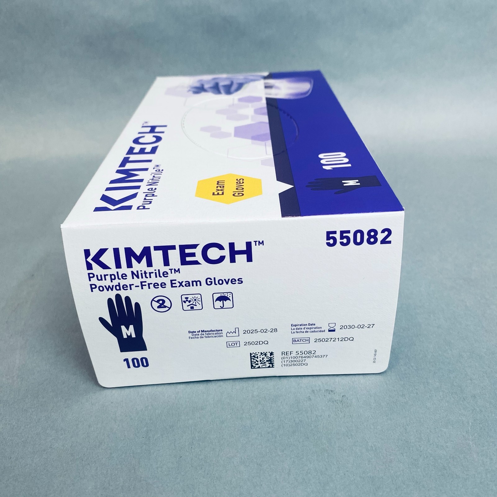 Kimberly-Clark Nitrile Exam Gloves Medium Powder Free 10 Boxes of 100 Gloves