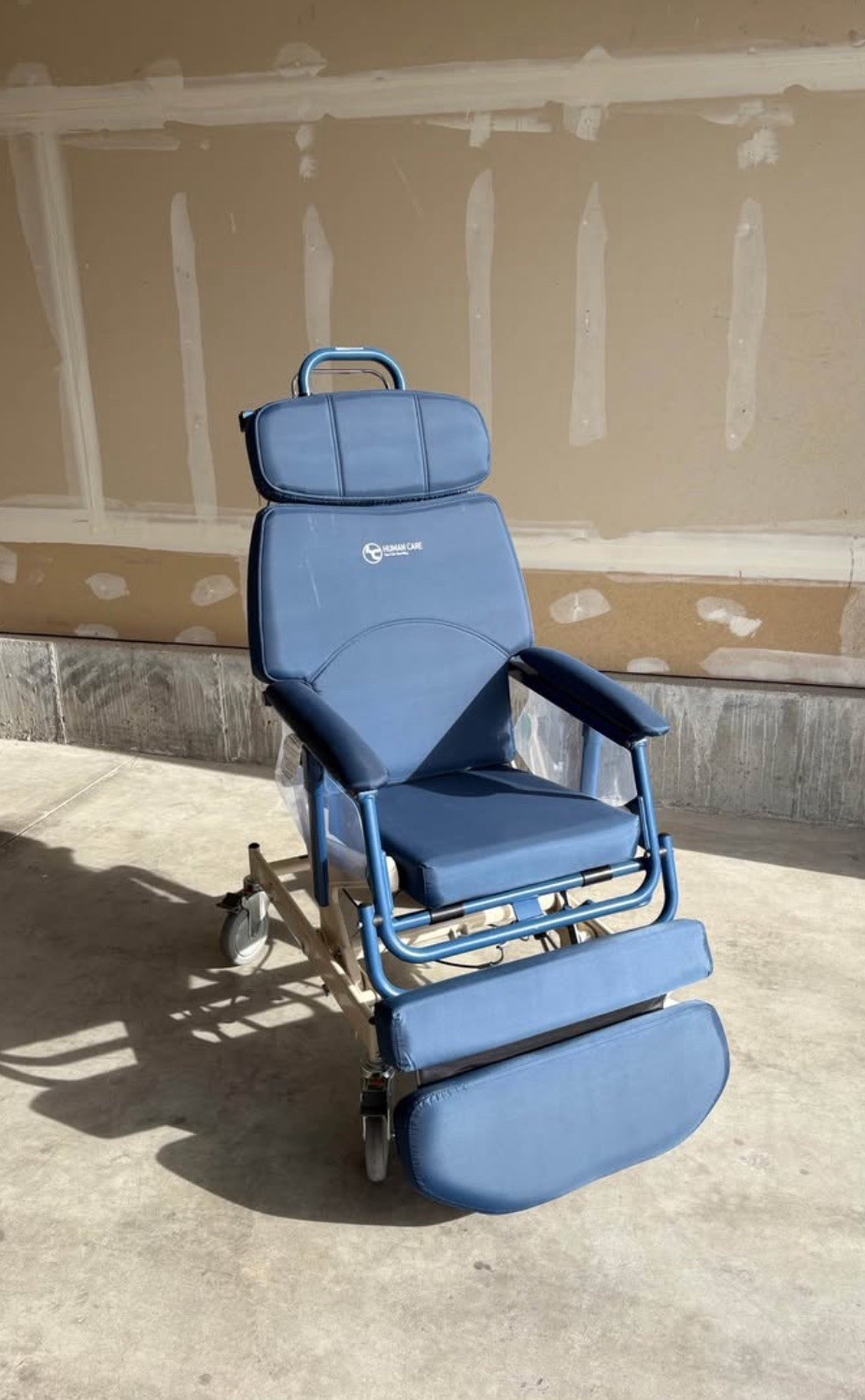 Human Care Barton H-250 Convertible Medical Chair for Physical Laboratory
