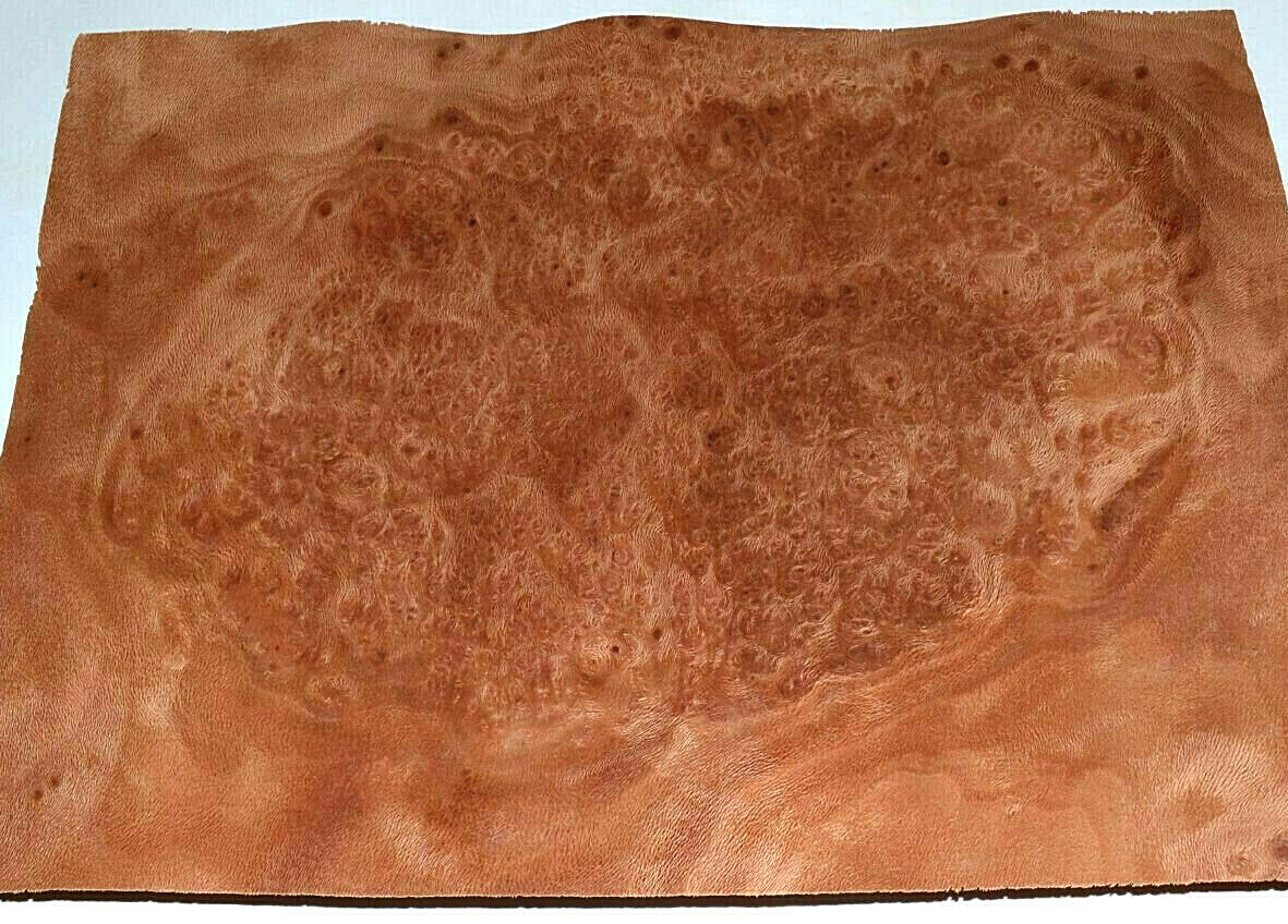 Planetree Burl Raw Wood Veneer Sheets 8 x 10 inches 1/42nd IFPa7368-37