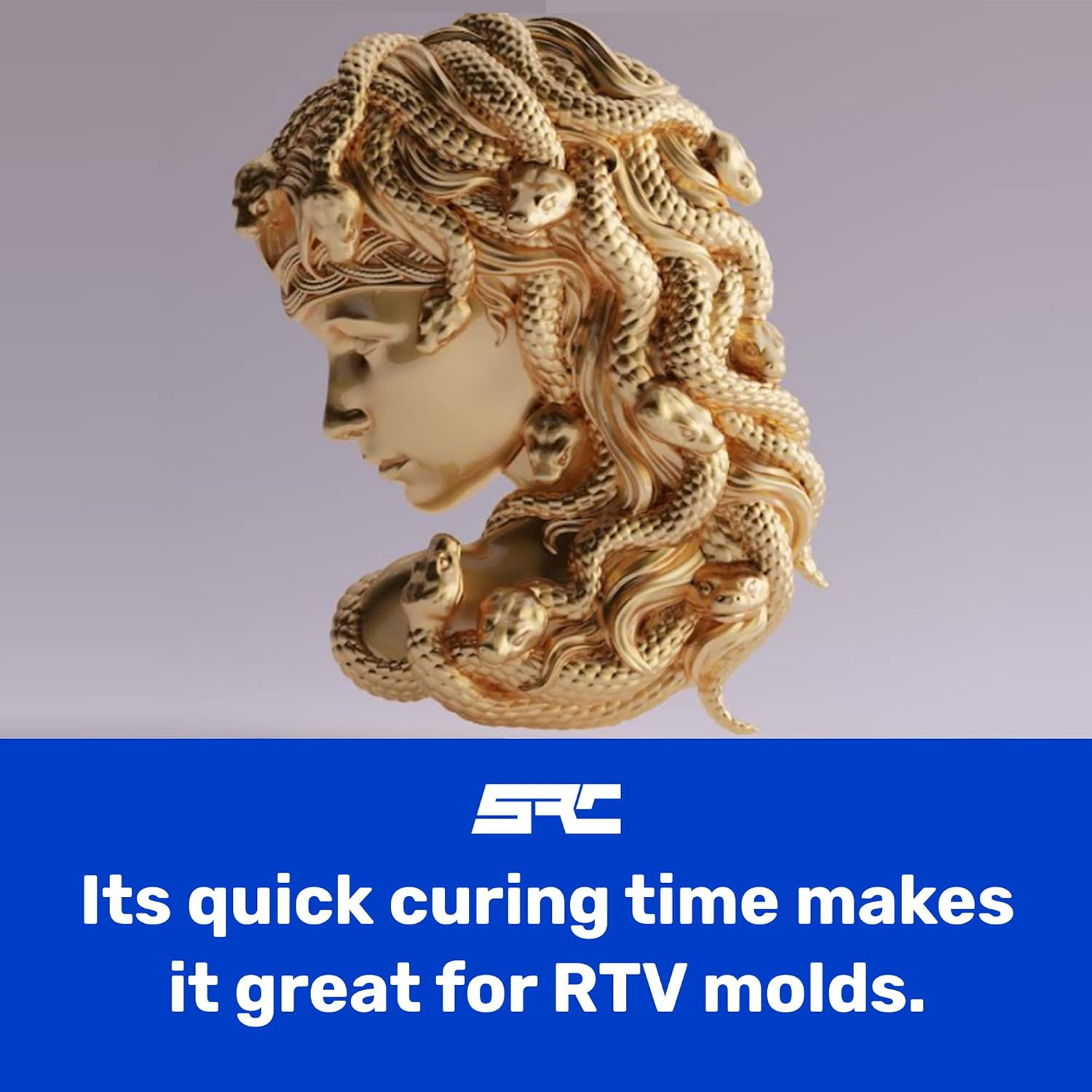 SRC Model-Pro off White 1 Gallon, Polyurethane Casting Resin | Impact Resistance