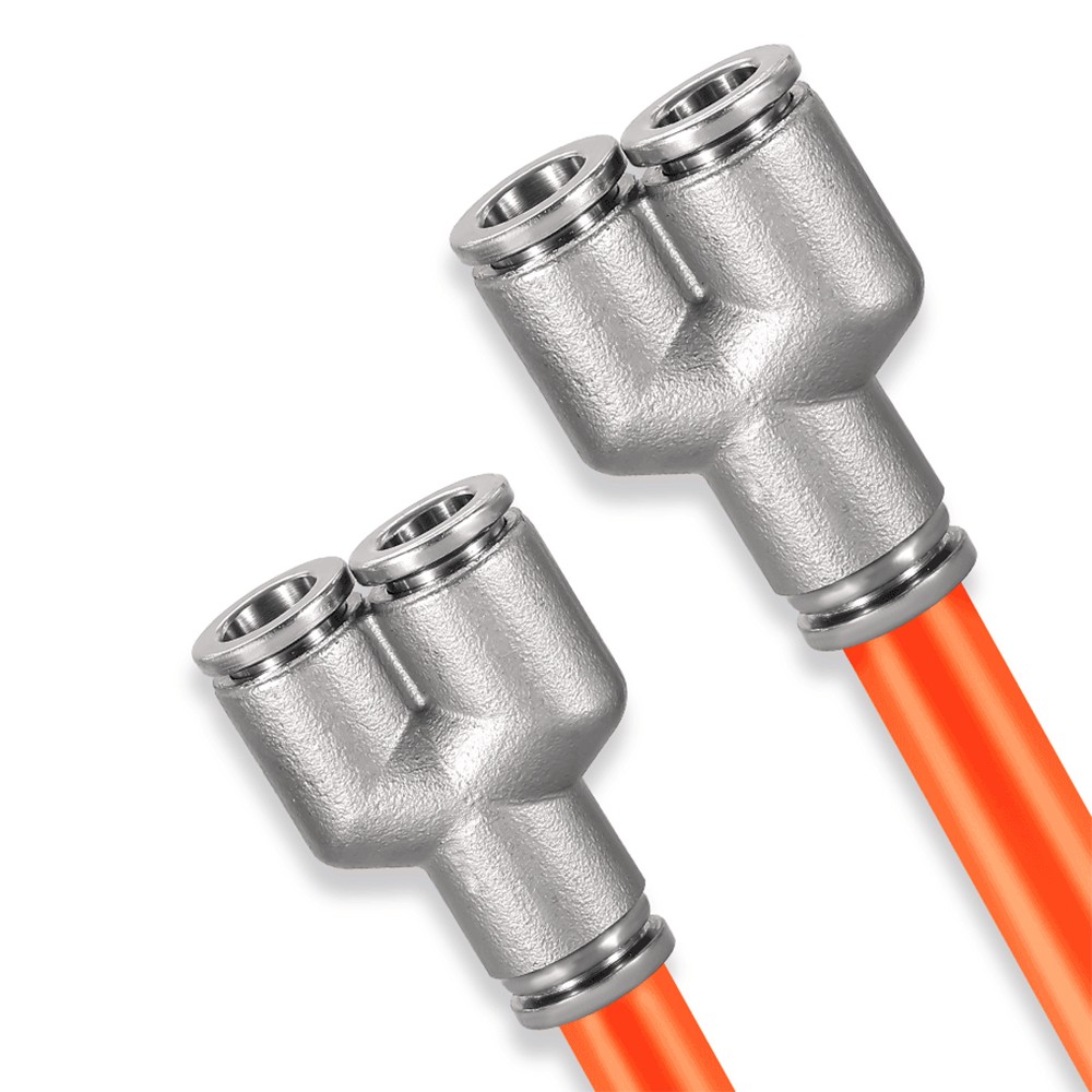 A2 Stainless Steel Pneumatic Push in Connectors Air Water Pipe All Type Fittings