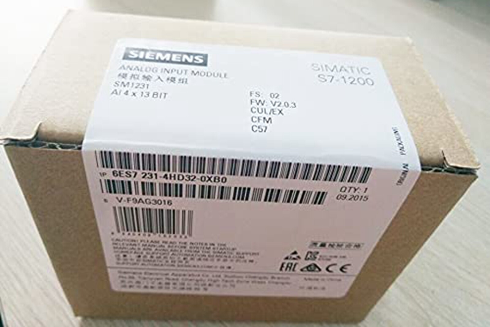 NEW Siemens 6ES7 231-4HD32-0XB0 6ES7231-4HD32-0XB0