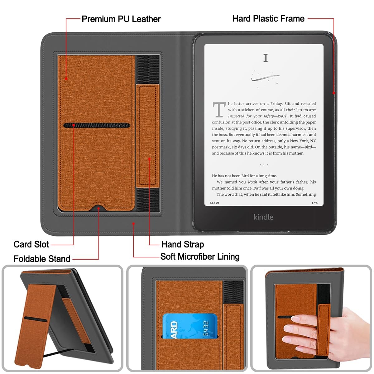 Case for 7″ eReader 12. Generation 2024 and Colorsoft Signature Edition 1st …