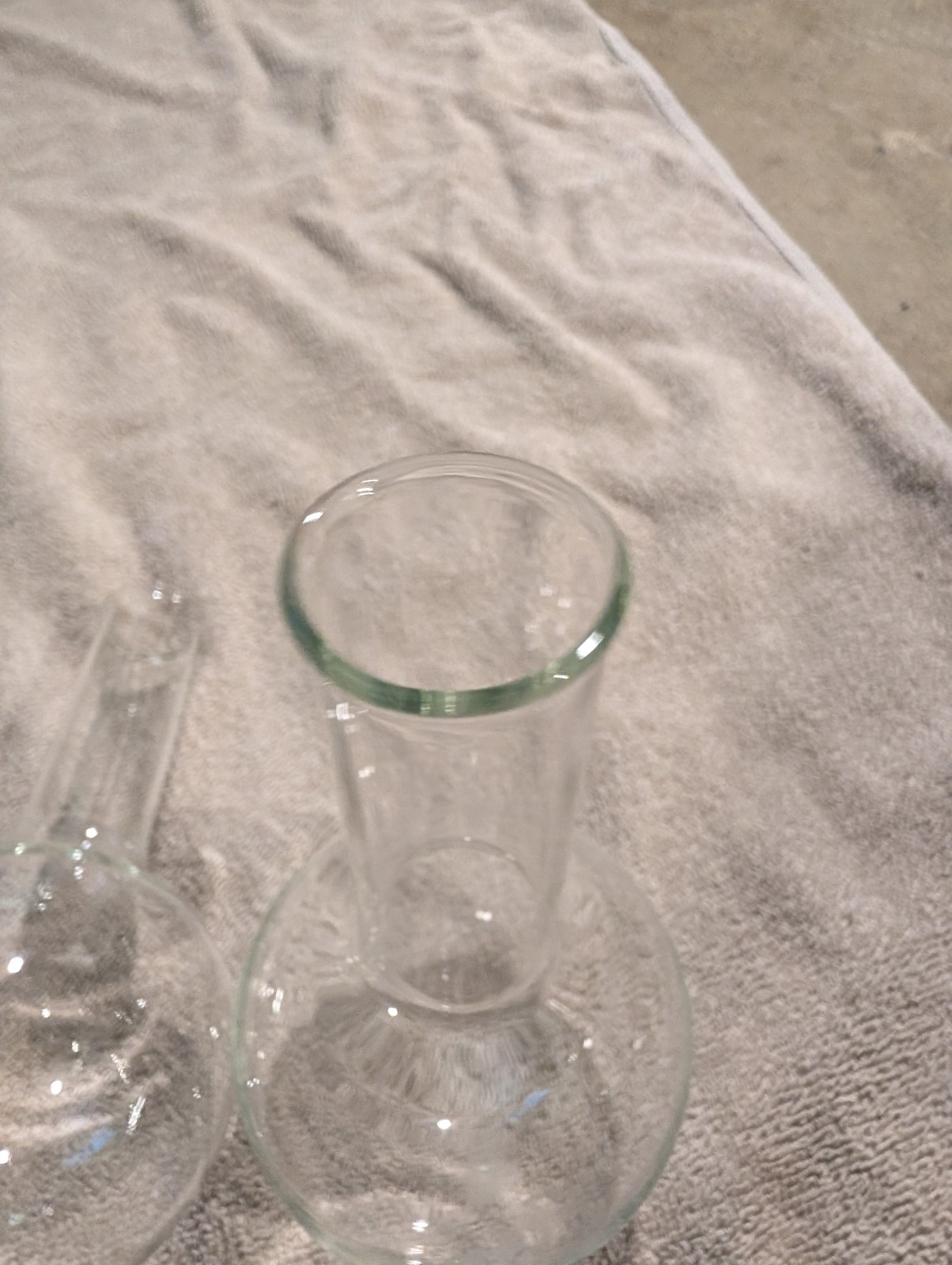 Vintage Pyrex 200ml Round Bottom Boiling Flask RBF Lab Glass Chemistry Refining