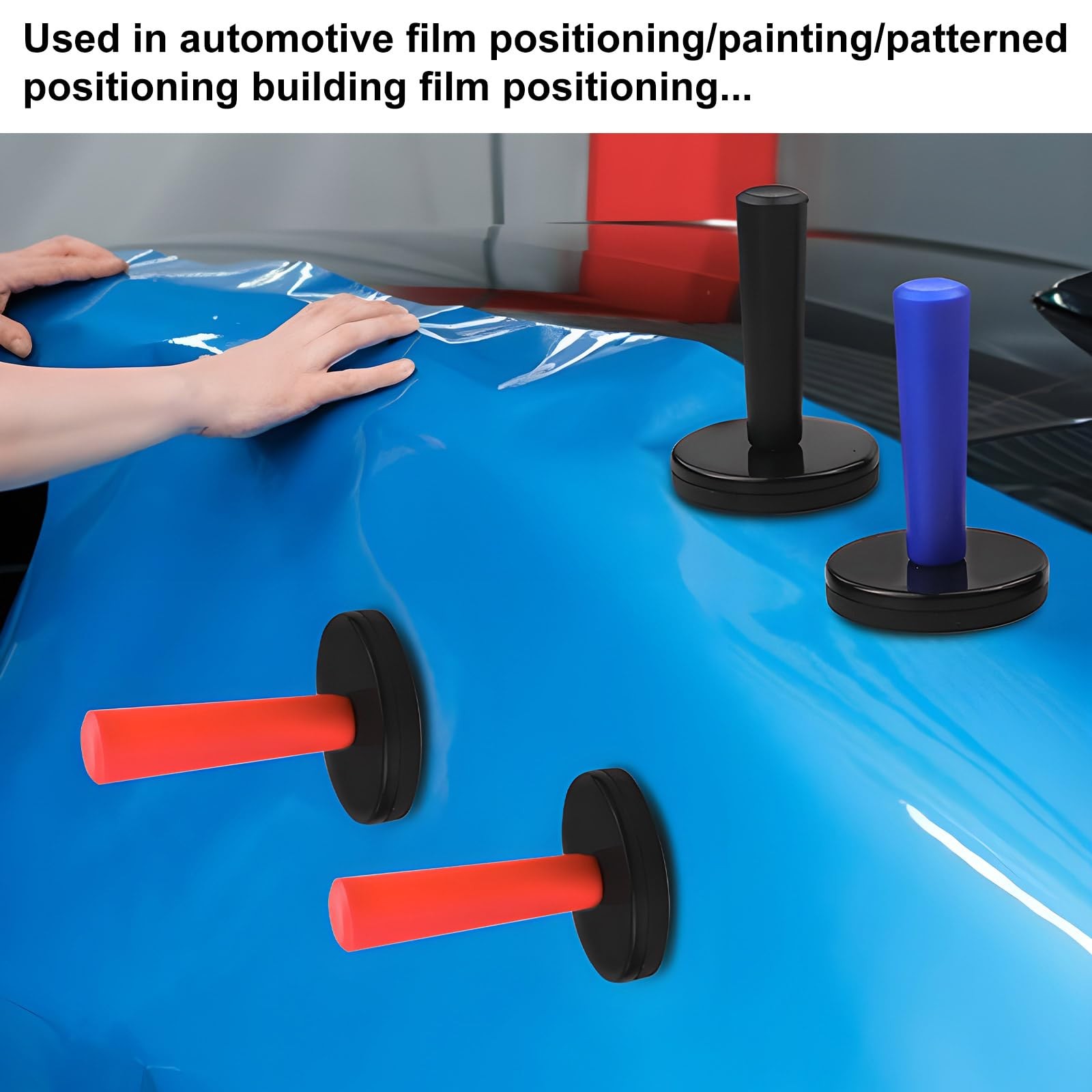 4PCS Vinyl Wrap Magnets for Cars Gripper Holder Tint Tool Auto Film for Sign