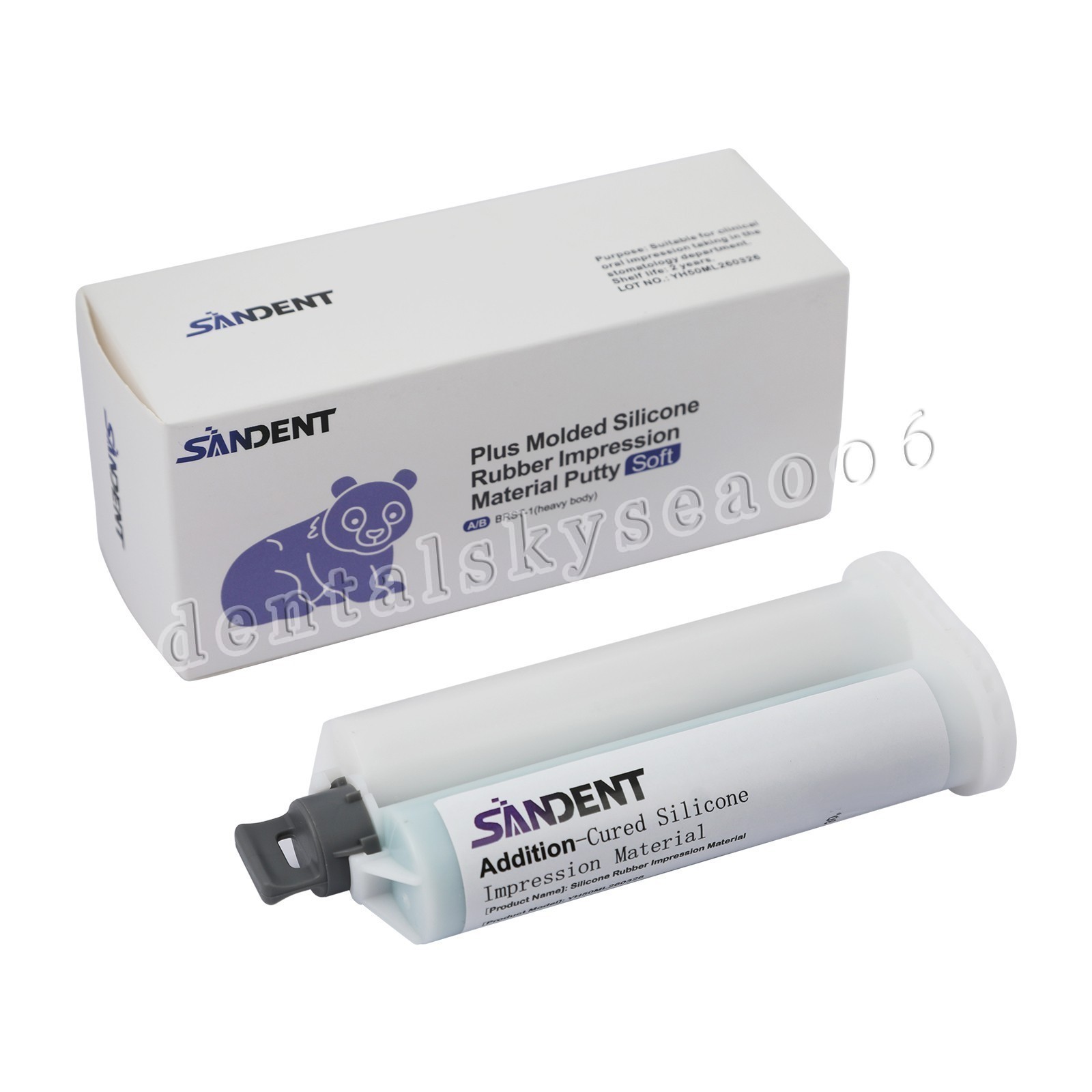 4 x Heavy Body Fast Set Dental Vinyl Polysiloxane Impression Material VPS PVS