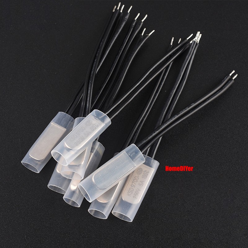 KSD9700 Metal Temperature Switch Thermostat Thermal Protectors NO/NC 40℃~150 ℃