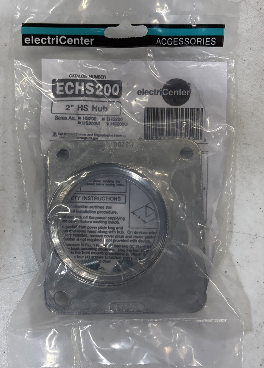 NEW SIEMENS ECHS200 2″ HS ALUMINUM CONDUIT SERVICE ENTRANCE ELECTRICAL HUB