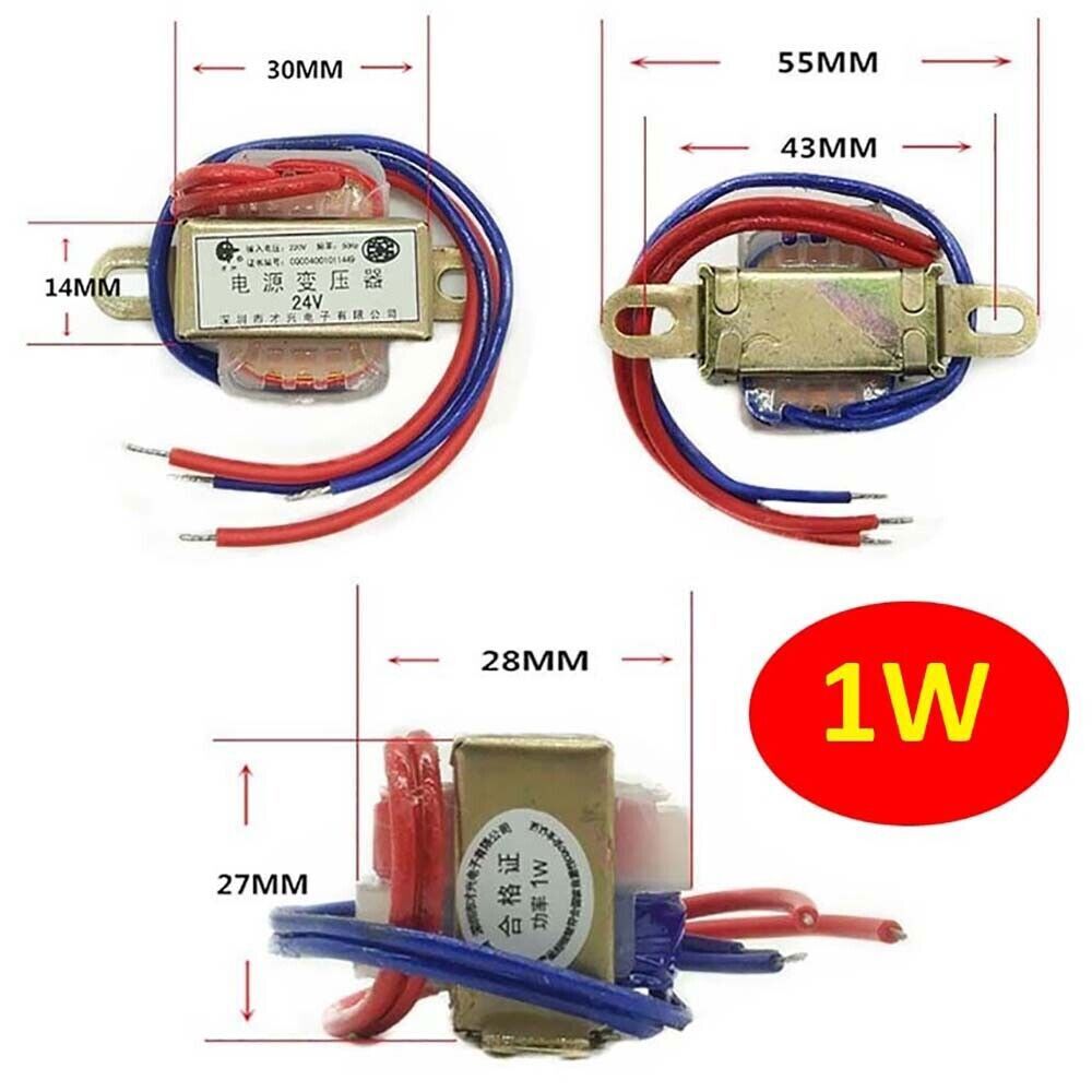 AC 110V/220V/380V IN 6V-36V Out 1W~100W Single/ Dual Output Power Transformer
