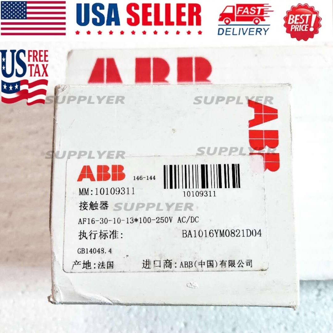 ABB AF16-30-10-13 3P 16A 50Hz/60Hz 100-250V contator new in box /