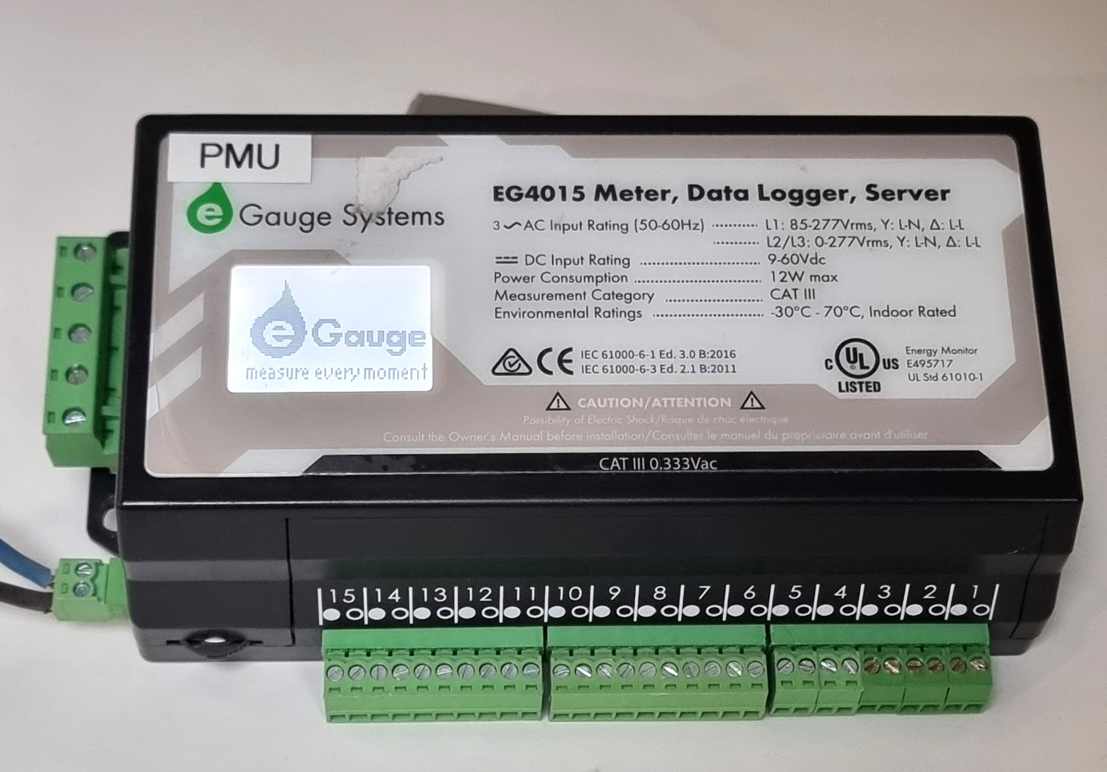 eGauge EG4015 Energy Meter