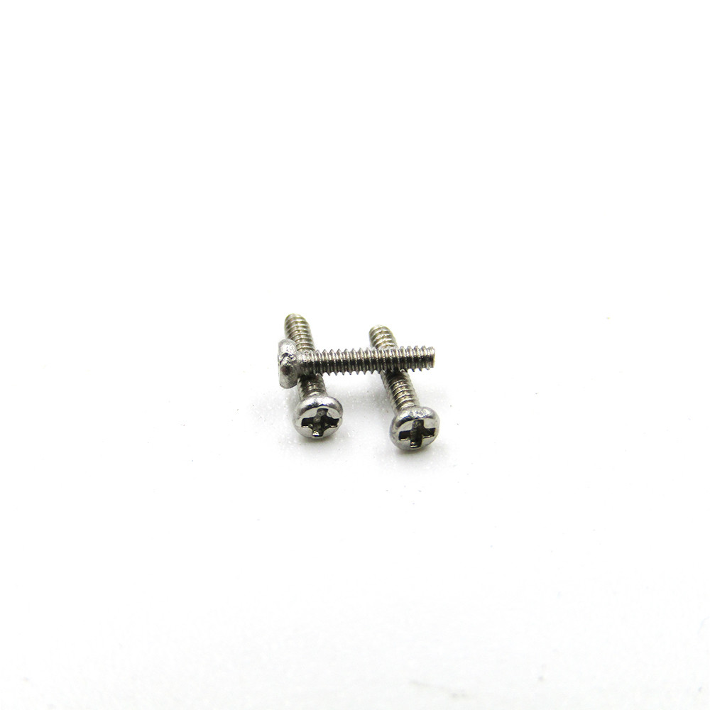 M1 M1.2 M1.4 M1.6 Stainless Steel Phillips Pan Head Small Screws Micro Mini Bolt