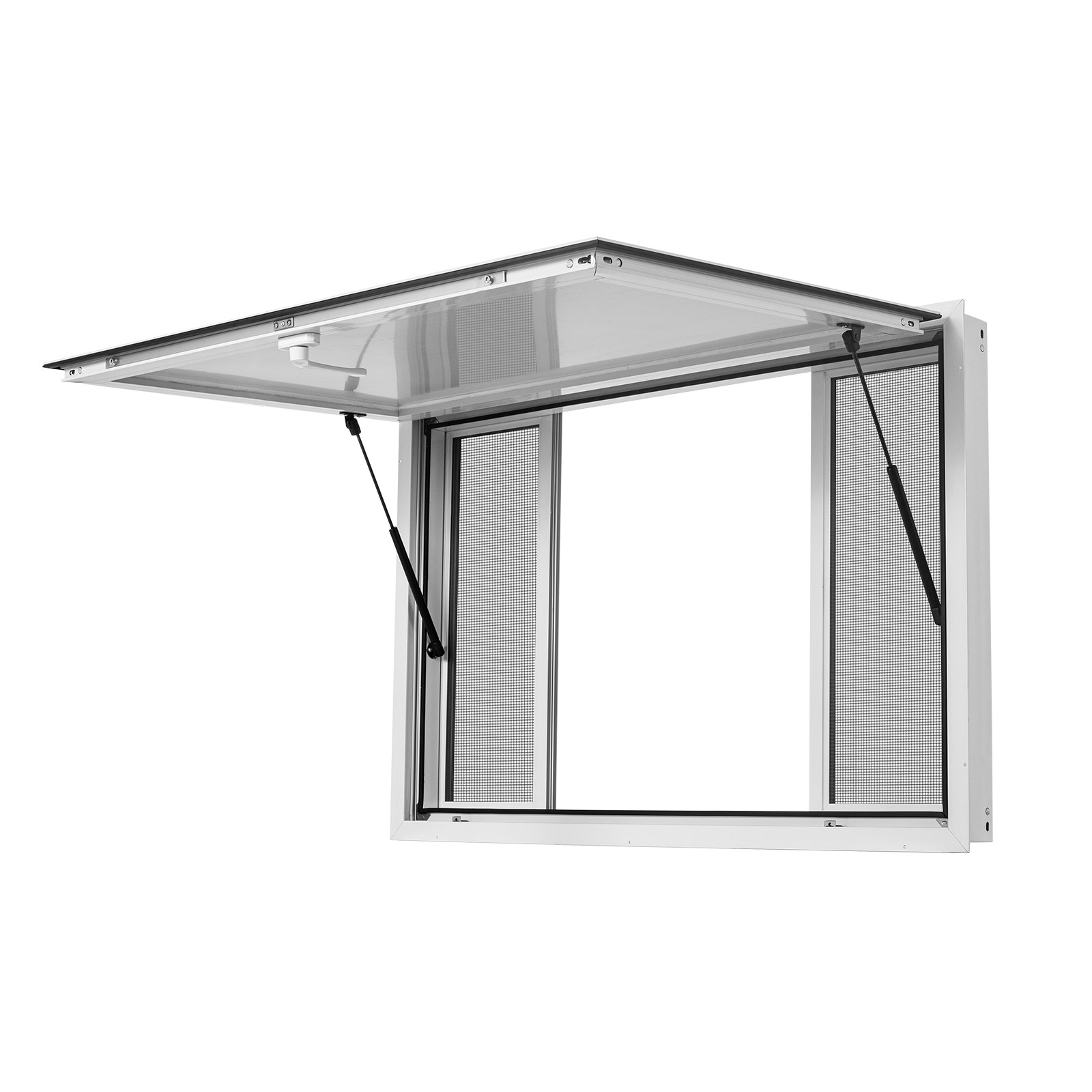 Uimoso 45×30 in Aluminum Alloy Concession Window for Food Truck Service